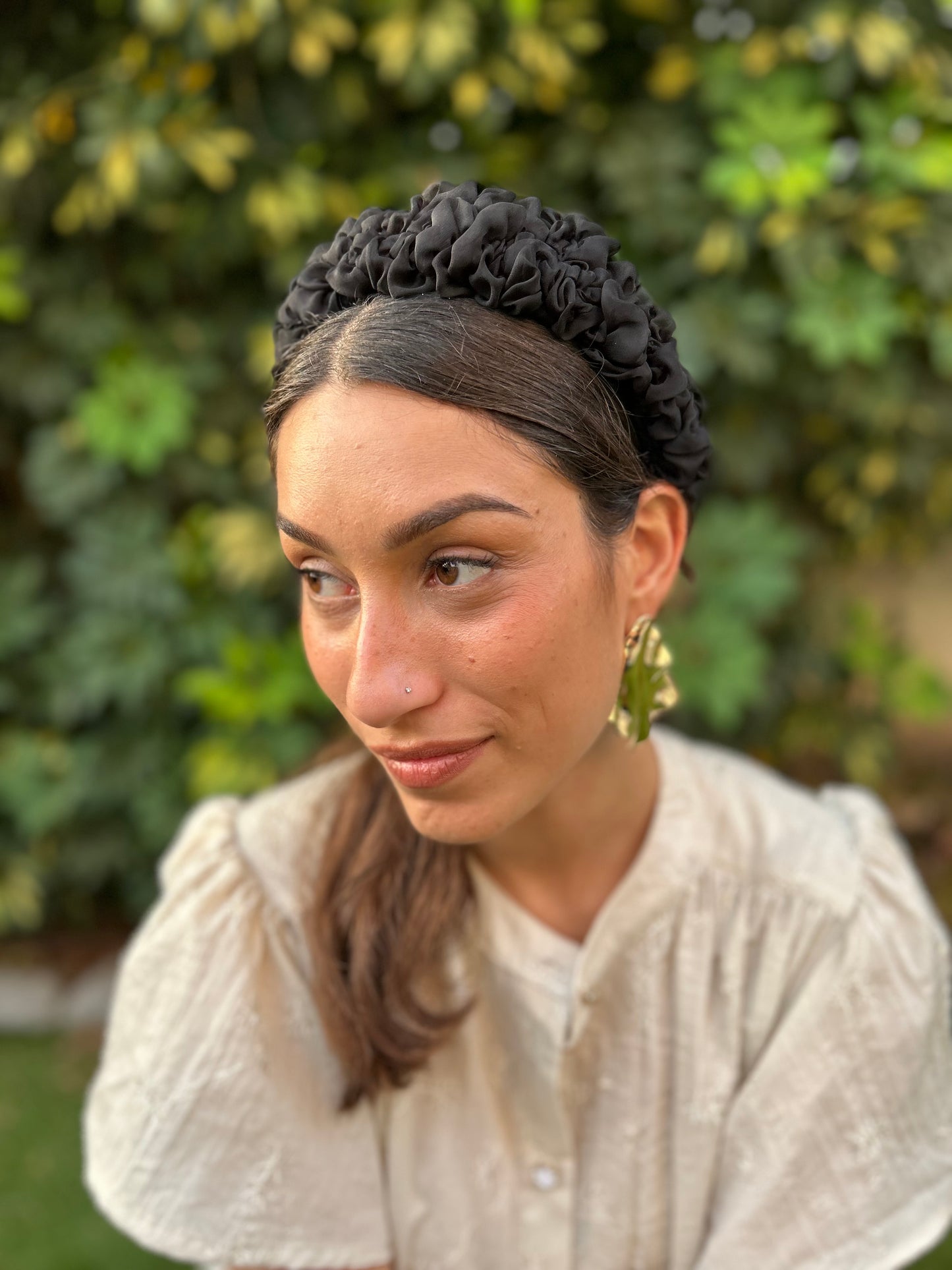 קשת אנה רחבה שחורה