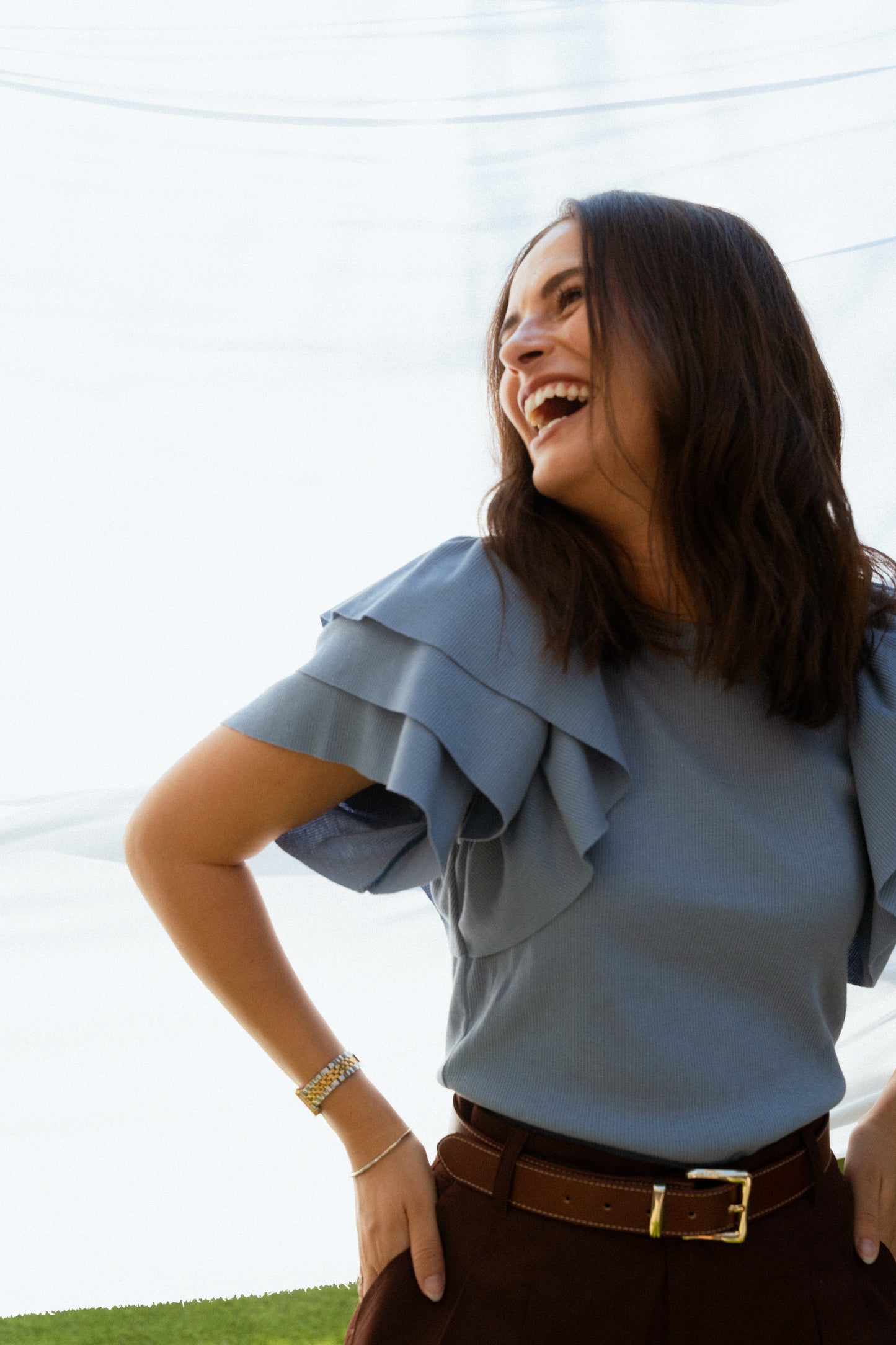 חולצת תמר תכלת