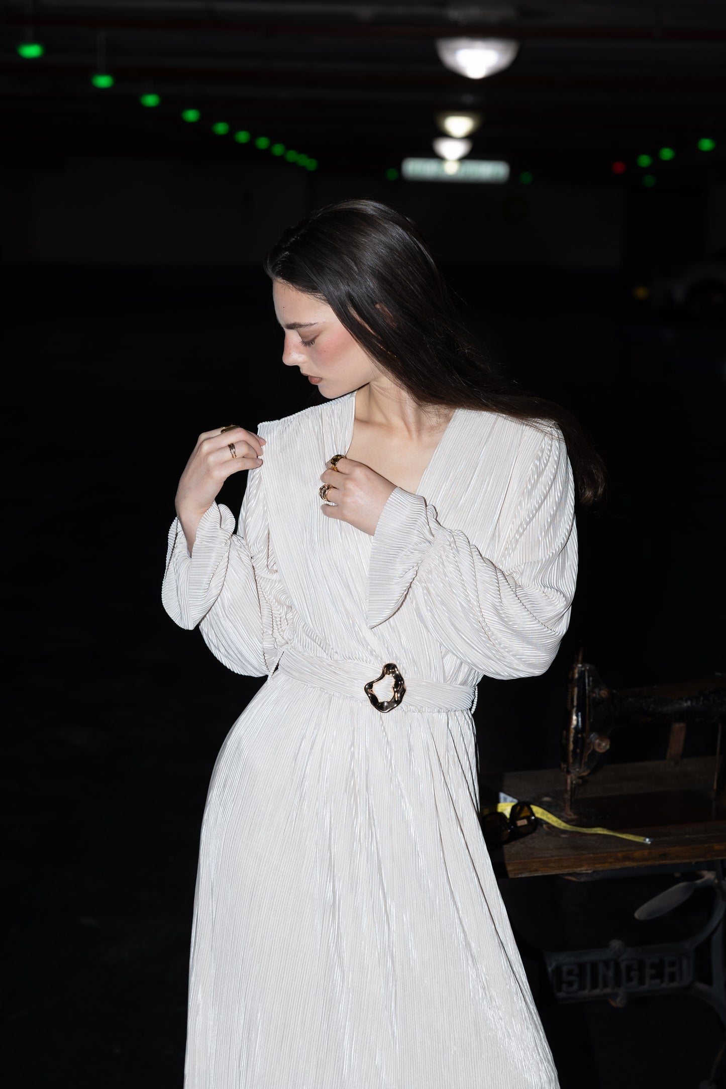 שמלת הליקס שמפנייה