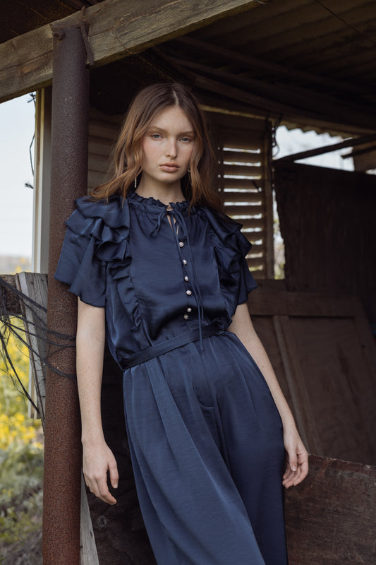 אוברול פרל כחול