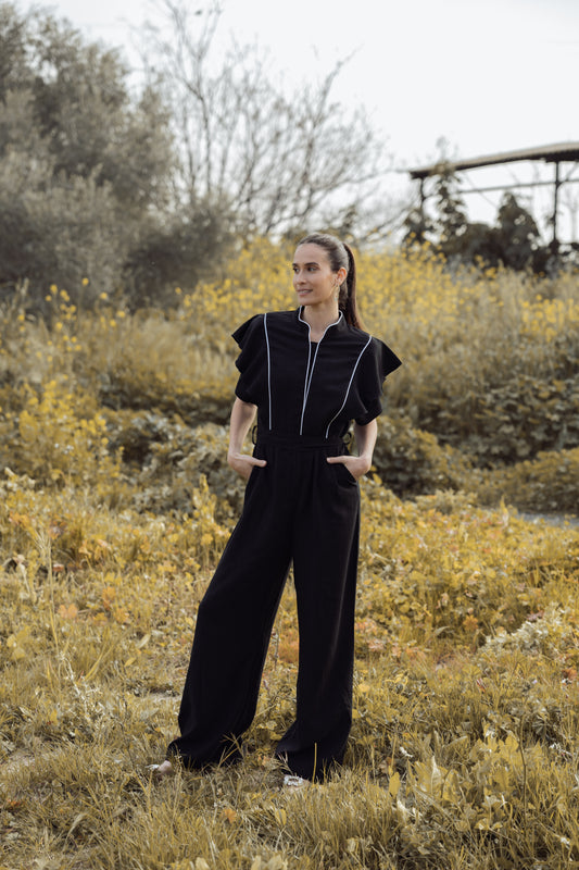 אוברול בריז שחור