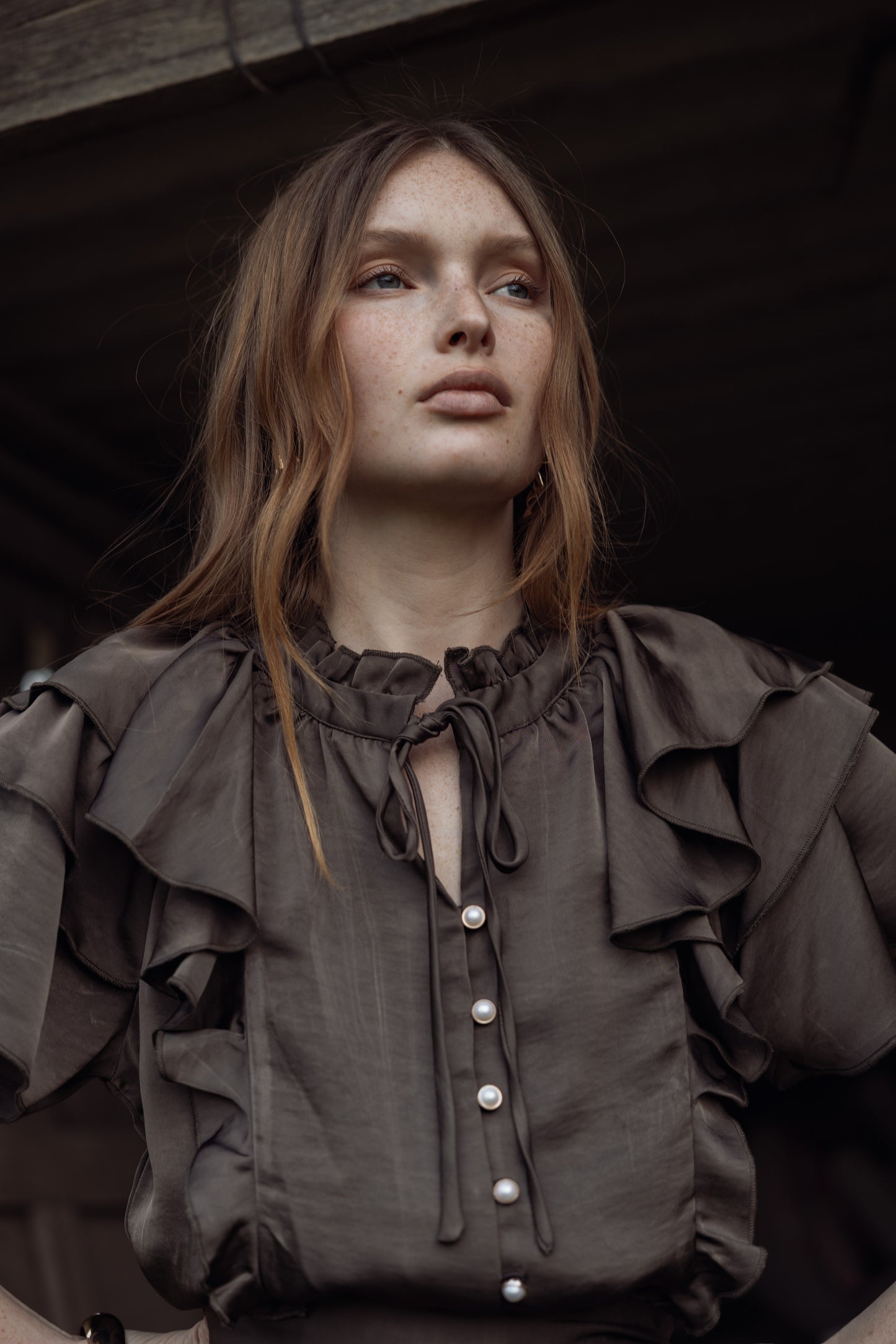 אוברול פרל חום