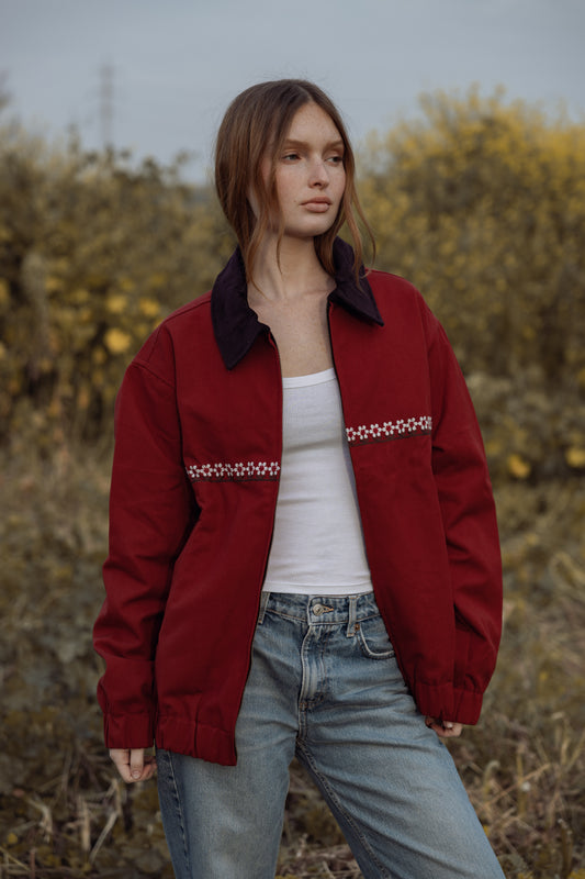 ג׳קט TLV אדום