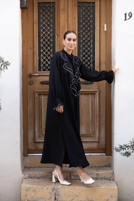 שמלת פריז שחורה