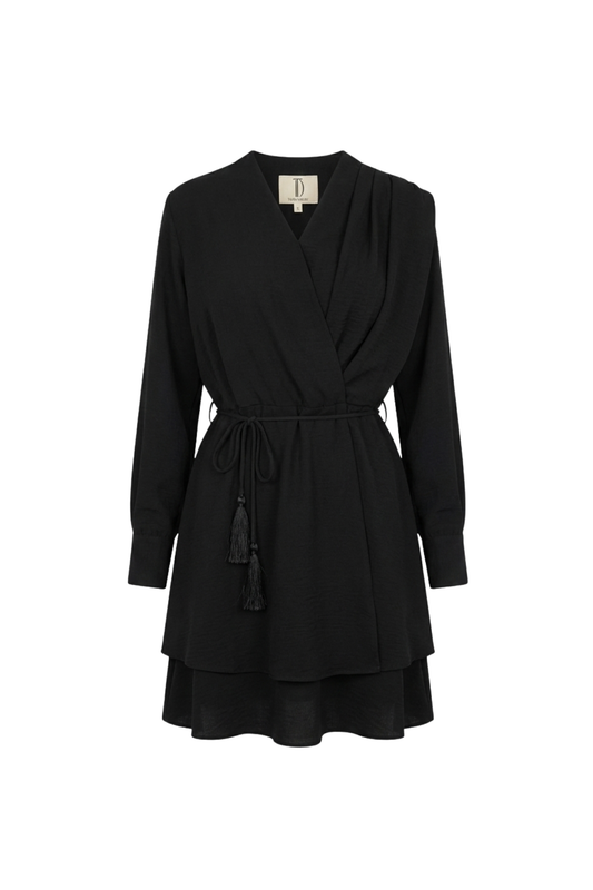 שמלת אלכסנדריט שחורה