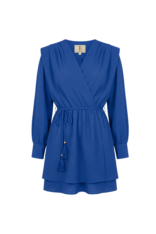 שמלת אלכסנדריט כחולה