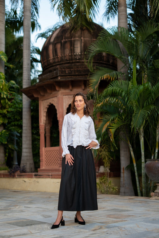 חצאית לונה אפורה